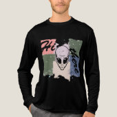 “Hi there”  Tri-Blend Shirt (Voorkant volledig)