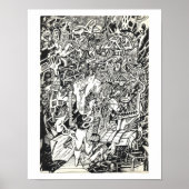 "Hi", van Brian Benson Poster (Voorkant)