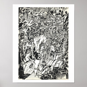 "Hi", van Brian Benson Poster