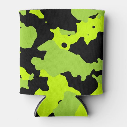 Hi-Visibility Neon Green Blikjeskoeler (Voorkant)