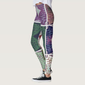 Hi Waist star - mooie vrouwelijke printopendag gra Leggings (Links)