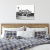 Hi-Way Sandwich Shop, 1939 Canvas Afdruk (Insitu (Slaapkamer))