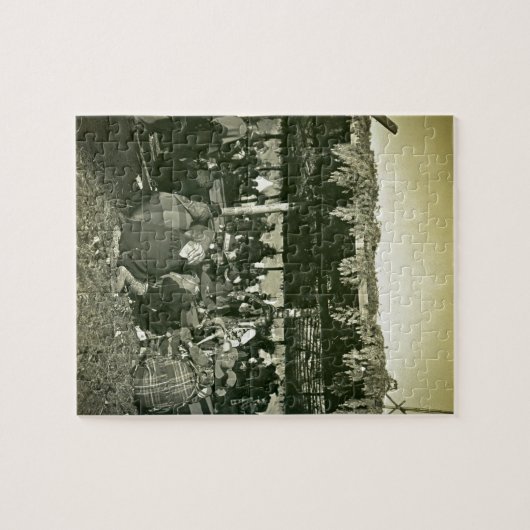 Hi-yi Hi-yi Flathead Native American War Dance Legpuzzel (Horizontaal)