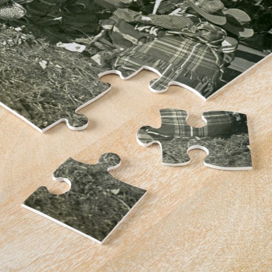 Hi-yi Hi-yi Flathead Native American War Dance Legpuzzel (Zijkant)