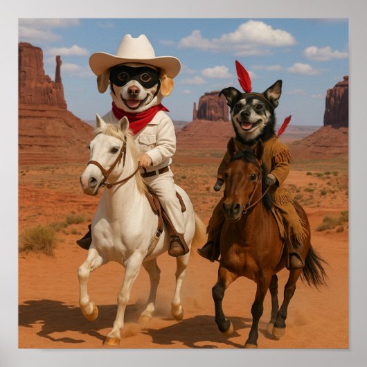 "Hi-Yo, Silver, Away!" Poster (Voorkant)