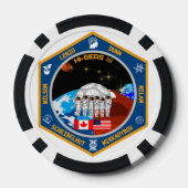 HI-ZEEEN Mission III Poker Chip (Achterkant)