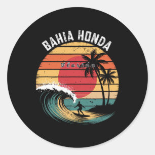 Hia Honda State Park Florida Strand Surfen Ronde Sticker