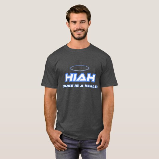 HIAH Halo 2025 Mannen T-shirt (Voorkant volledig)