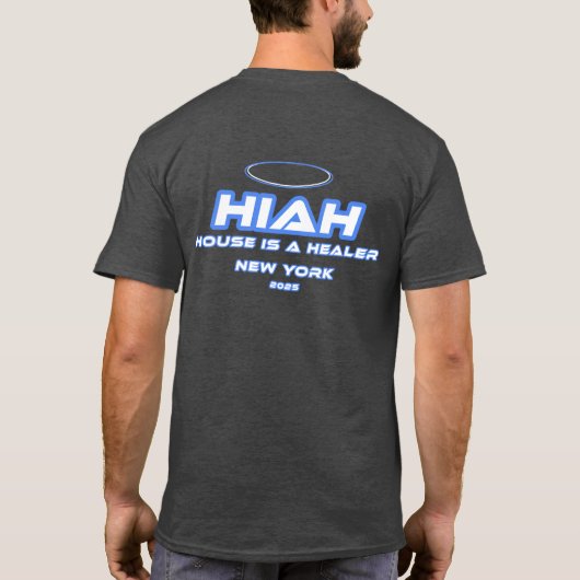 HIAH Halo 2025 Mannen T-shirt (Achterkant)