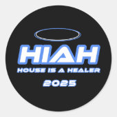 HIAH House is een genezer Sticker blad (Voorkant)