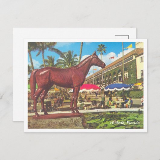  Hialeah Florida Briefkaart (Voorkant / Achterkant)