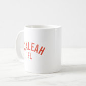 Hialeah, Florida Koffiemok (Voorkant links)