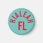 Hialeah, Florida Magneet (Voorkant)