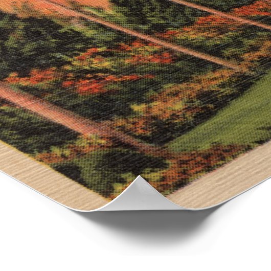 Hialeah, Florida - Miami Jockey Club Driveway Poster (Hoek)