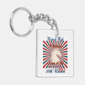 Hialeah High '65 T-Breds 50th Reunion Sleutelhange Sleutelhanger (Voorkant Links)