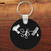 Hiar Stylist, Mijn haarsnijapparatuur Sleutelhanger (Voorkant)