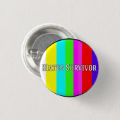 Hiatus Survivor Ronde Button 3,2 Cm (Voorkant /achterkant)