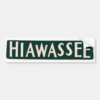 Hiawassee Bumpersticker