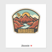 Hiawassee, Georgia Sticker (Vel)