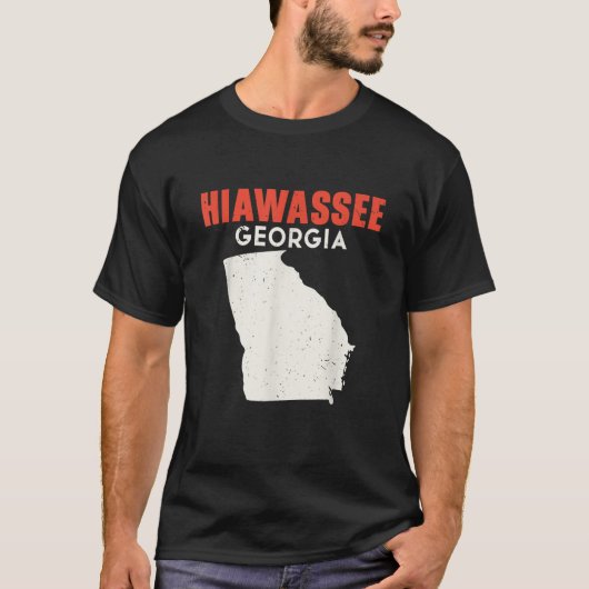 Hiawassee Georgia Verenigde Staten Verenigde State T-shirt (Voorkant)