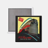 hiawatha gestroomlijnde trein magneet (Voorkant / Achterkant)