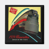  hiawatha gestroomlijnde trein magneet (Voorkant)