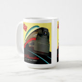  hiawatha gestroomlijnde trein mok (Voorkant links)