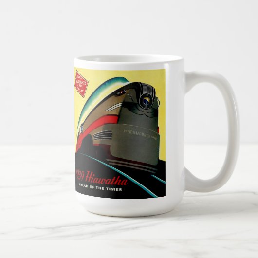  hiawatha gestroomlijnde trein mok (Rechts)