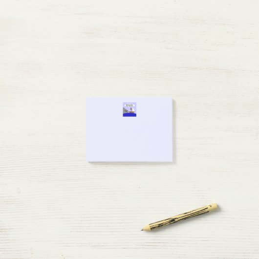Hiawatha, ik ben thuis post-it® notes (Op bureau)