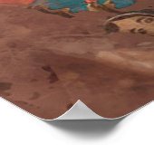 Hiawatha Indiaans Indiaans hoofdportret Poster (Hoek)