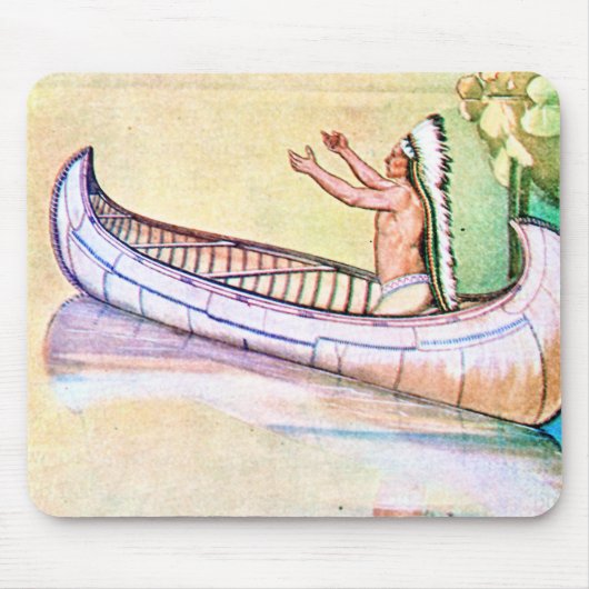 Hiawatha Magic Canoe Muismat (Voorkant)