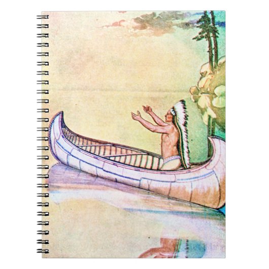 Hiawatha Magic Canoe Notitieboek (Voorkant)