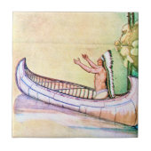Hiawatha Magic Canoe Tegeltje (Voorkant)
