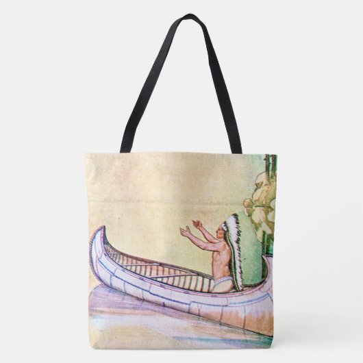 Hiawatha Magic Canoe Tote Bag (Voorkant)