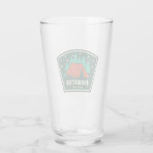 Hiawatha National Forest Camping Glas (Achterkant)