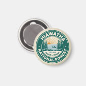 Hiawatha National Forest Magneet (Voorkant / Achterkant)