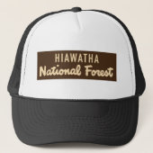 Hiawatha National Forest Trucker Pet (Voorkant)