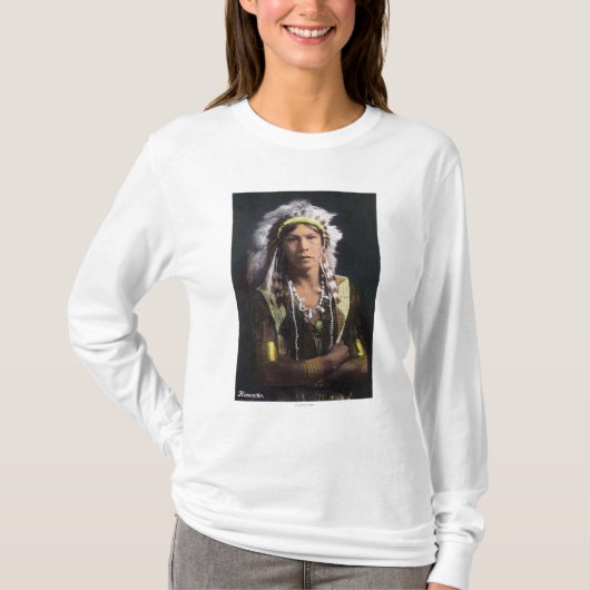 Hiawatha Portrait T-shirt (Voorkant)