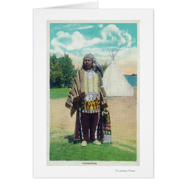 Hiawatha Portret # 2 (Voorkant)