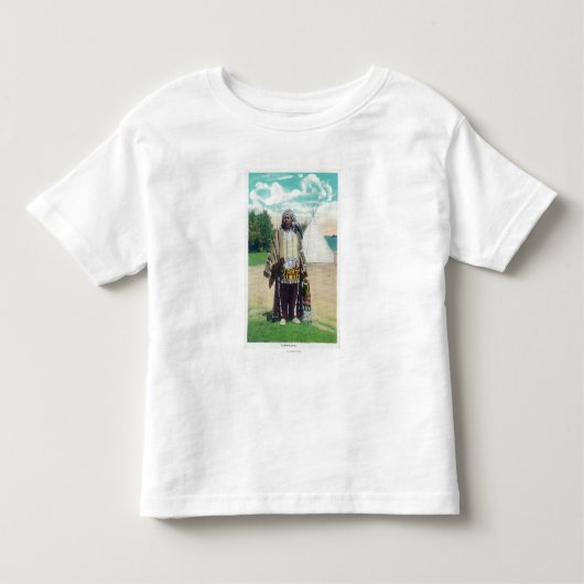 Hiawatha Portret # 2 Kinder Shirts (Voorkant)
