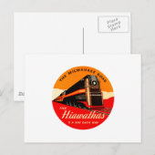 Hiawathas Train Briefkaart (Voorkant / Achterkant)