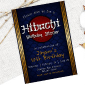 Hibachi Birthday Dinner - Blue Kaart