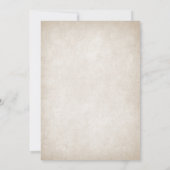 Hibachi Birthday Dinner Kaart (Achterkant)