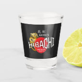 Hibachi Chef Japanese BBQ Sushi Dragon Birthday Shot Glas (Voorkant)