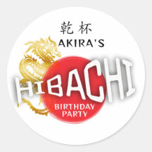 Hibachi Chef Japans Sushi BBQ Draak Verjaardag