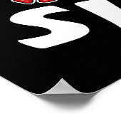 Hibachi Gifts Hibachi Connoisseur Hibachi Chef Poster (Hoek)