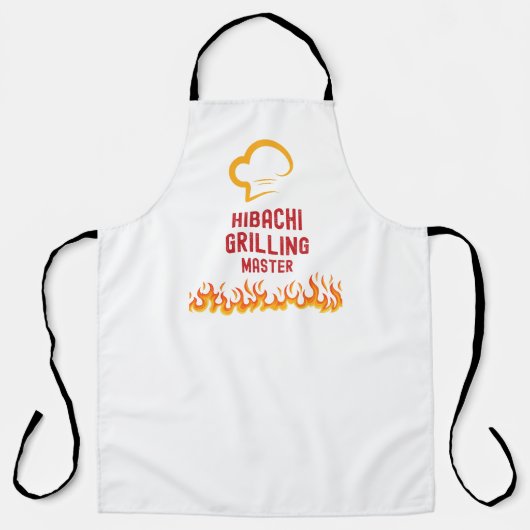 Hibachi Grill Meester Schort (Voorkant)