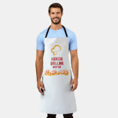 Hibachi Grill Meester Schort (Gedragen)