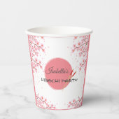 Hibachi Japans Diner Verjaardagsfeest Papieren Bekers (Voorkant)