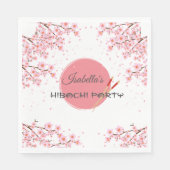 Hibachi Japans Diner Verjaardagsfeest Servet (Voorkant)